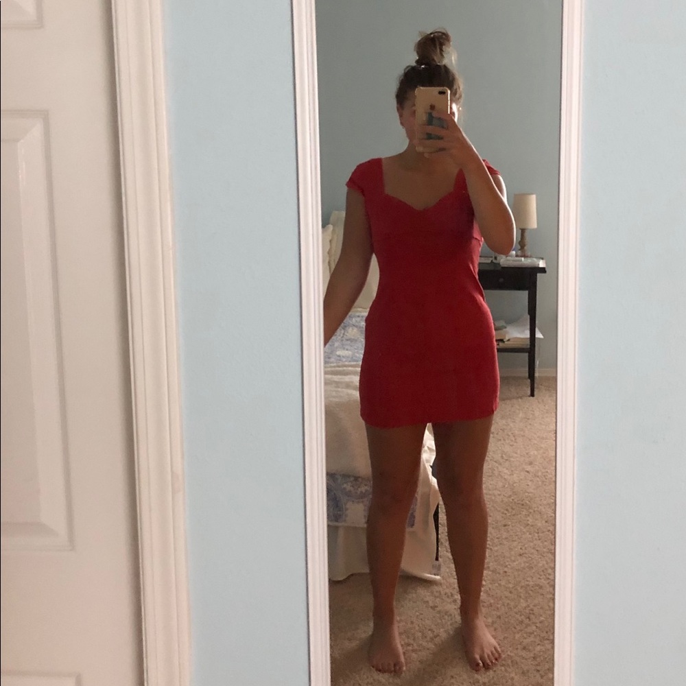 Red pacsun dress